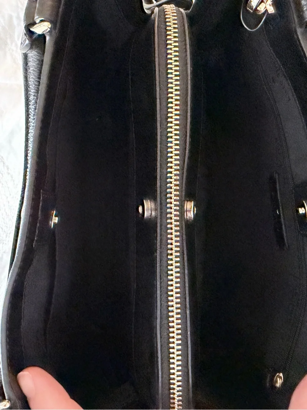 Kate Spade pebbled leather satchel